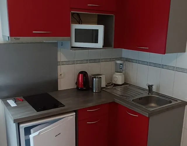 cuisine Studio meublé de 20 m² env. a seulement quelques pas de la Place Strasbourg à louer sur Tours Centre | Tours'N Gestion Immo 37
