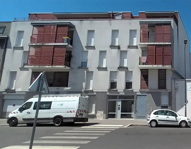 facade immeuble avec studio meublé de 30 m2 env. à louer sur Tours Centre à proximité de la Gare TGV | Tours'N Gestion Immo 37