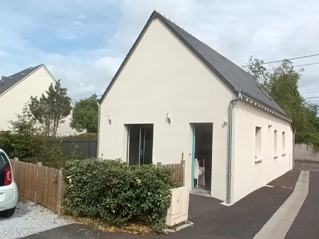 vue facade maison type 3 de 60 m2 à louer sur Saint-Avertin | Tours'N Gestion Immo 37