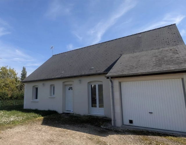 Image façade Maison F5 de 85 m² avec garage à vendre sur cinq-mars-la-pile pour résidence principale ou pour investir | Tours'N Gestion Immo 37